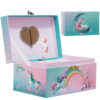 Style 1 - 1 Cajita Músical Armonibox Unicornio Estrellas Glitter