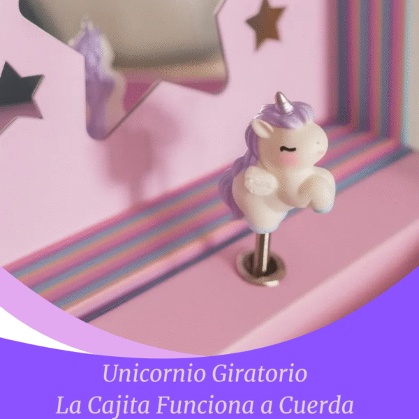 Cajita De Música Infantil Unicornio