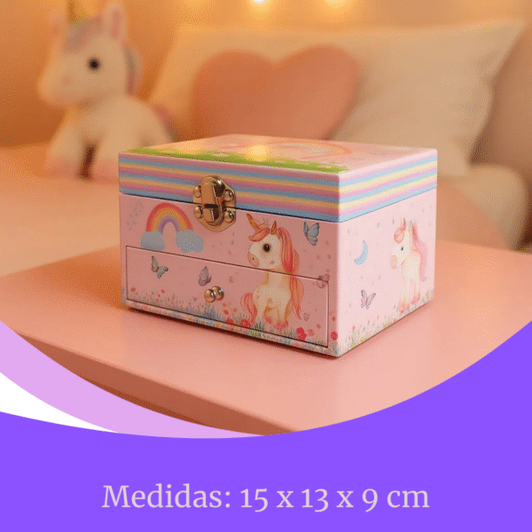 Cajita De Música Infantil Unicornio