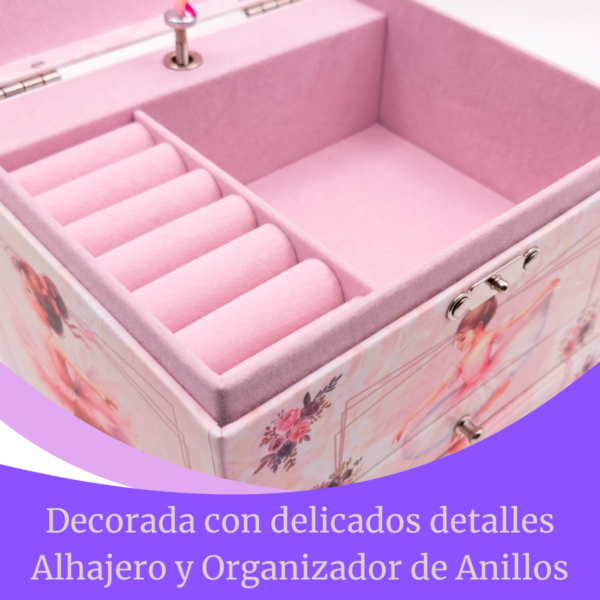 Cajita De Música Niña Dos Cajones
